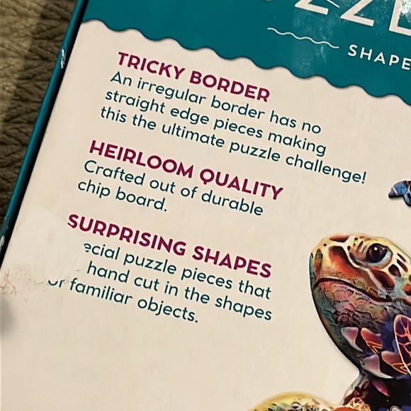 Turtle shaped Puzzle 470 pieces - Picture 6 of 9